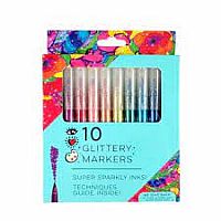 10 Glitter Markers