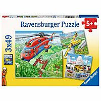 3 x 49 pc Above the Clouds Puzzles