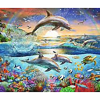 300 pc Dolphin Paradise Puzzle