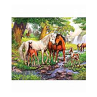 300 pc Horses by the Stream Puzzle