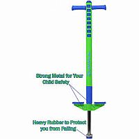 Maverick Pogo Stick Blue/Green (must be minimum of 40 Lbs.)