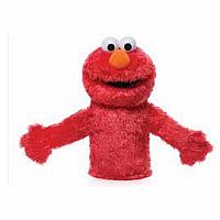 Elmo Hand Puppet  11in