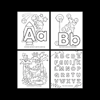 Toddler Color In Book ABC