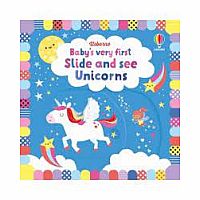 B Baby's First Slide Unicorns