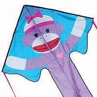 Large Easy Flyer Girly Monkey Kite 