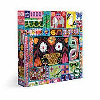 1000 pcDutch Quilt Sampler Square Puzzle