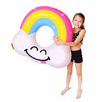 Rainbow Kids Pool Float