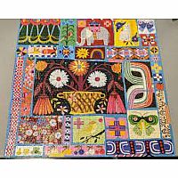  1000 pcDutch Quilt Sampler Square Puzzle  