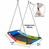 Colorful Super Platform Swing 