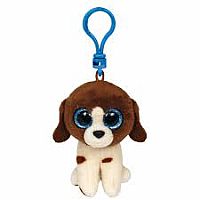 Muddles Dog Brown & White Clip