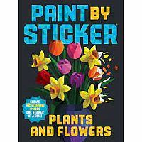Paint by Stickers Plants and Flowers 
