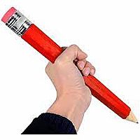 Ginormous Pencil Colors vary