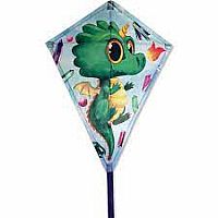 25" Diamond Crystal Dragon Kite