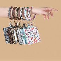 Bracelet Card Holder Patterned Set  (1)