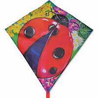 25" Diamond Ladybug Kite
