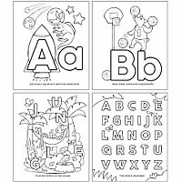 ABC Amazing Animals Color Book 