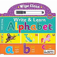 Alphabet Wipe Clean Book