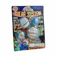 3D Glow in the Dark Stars and Planets