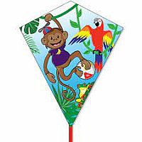 25" Diamond Monkey Kite  