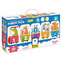 Make a Match Puzzle Number Train