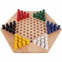 Chinese Checkers Wood