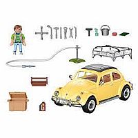 Yellow VW Beetle