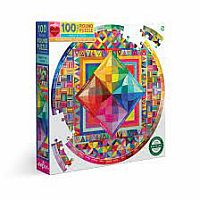 100 pc Beauty of Color Puzzle
