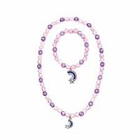 Purple Rainbow Jewelry Set