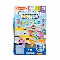 Blue Clues Restickable Stickers Numbers/letters