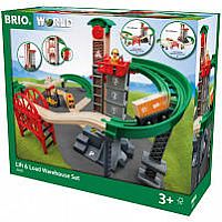 Brio Lift and Load Warehouse Set