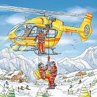 3 x 49 pc Let's Go Skiing  Puzzles