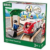 Brio Rail & Road Travel Set