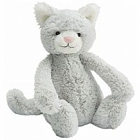 Bashful Kitty Grey Medium