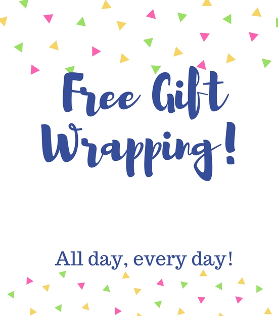 Free Gift Wrap